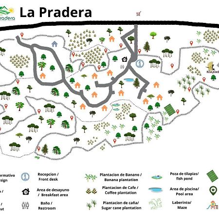 Cabanas La Pradera モンテベルデ エクステリア 写真